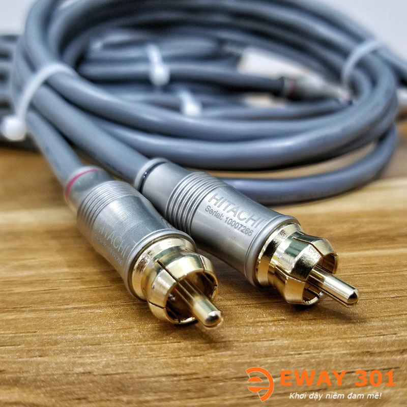 Bộ Dây AV Hitachi Hàng Bãi Nhật Nguyên Bản - Dài 1m