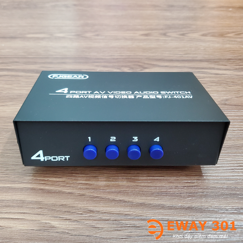 Bộ Chia Tín Hiệu AV Đa Năng FJ-401AV