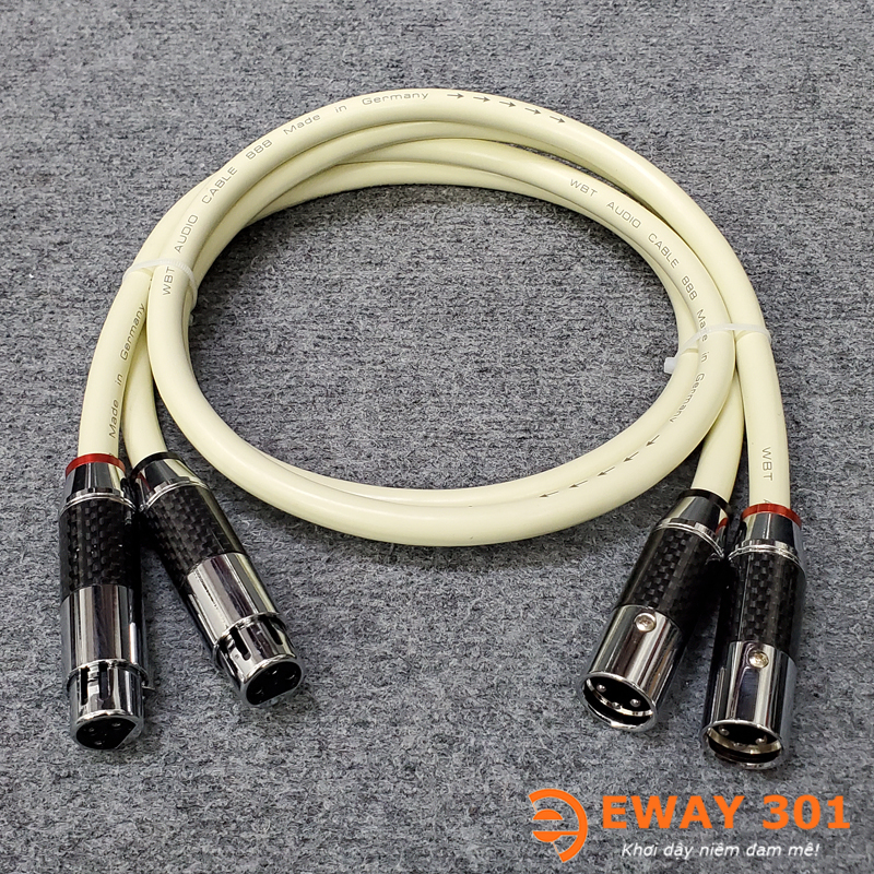 Bộ Dây Canon Đực Cái WBT - Dây Balance WBT Germany