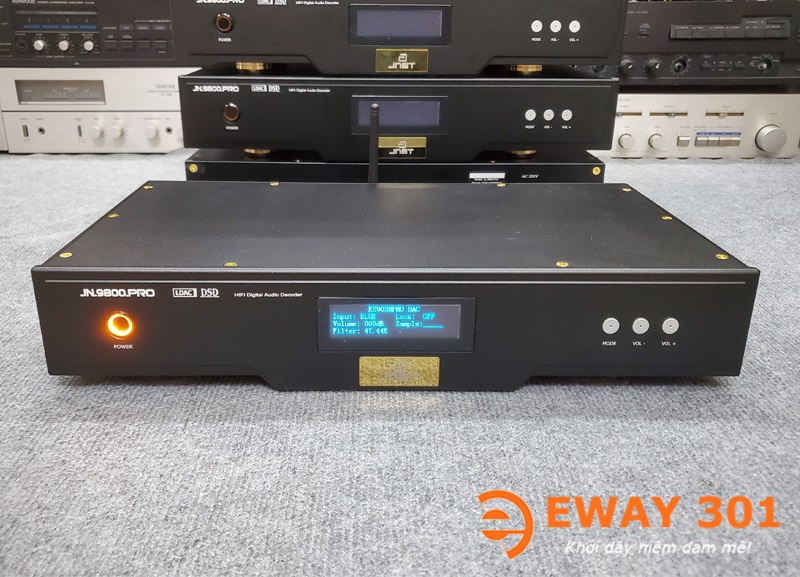 DAC JN9800Pro Giải Mã Chính Hãng Jnet Singapore Thế Hệ Mới Nhất Chip Kép ES9038Pro
