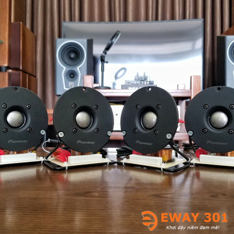 Cặp Loa Treble Pioneer P08S Hàng Bãi Nhật Tích Hợp Phân Tần