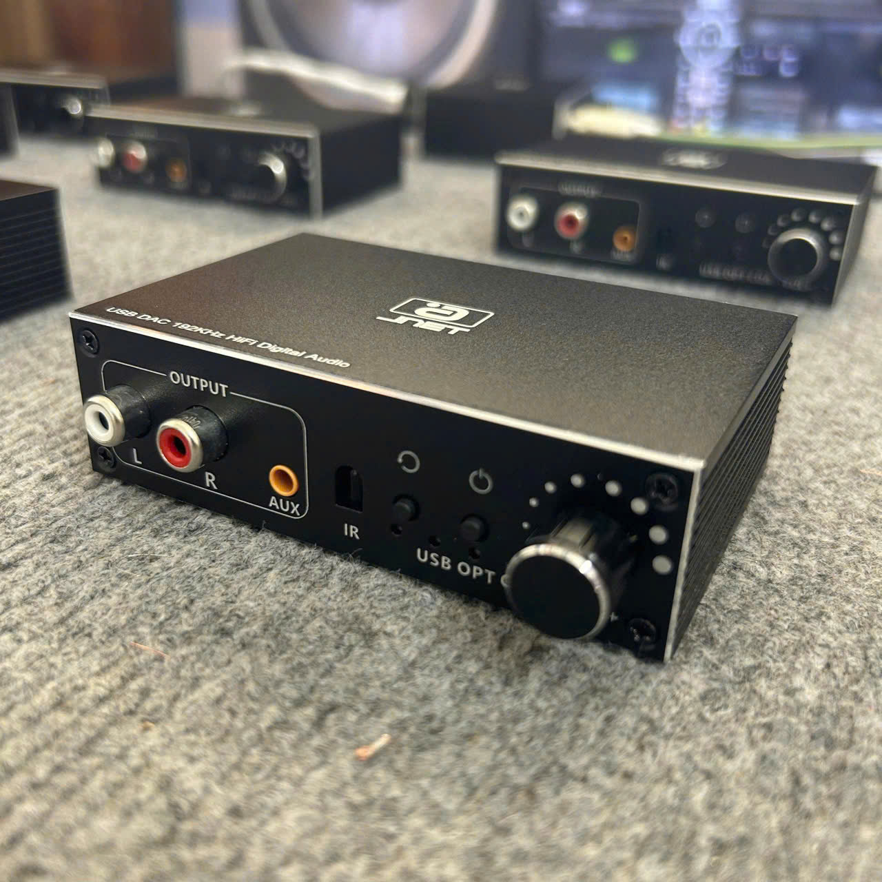 DAC JNET DA500 – Giải mã 24 bit/192 kHz, Optical, Coaxial, USB