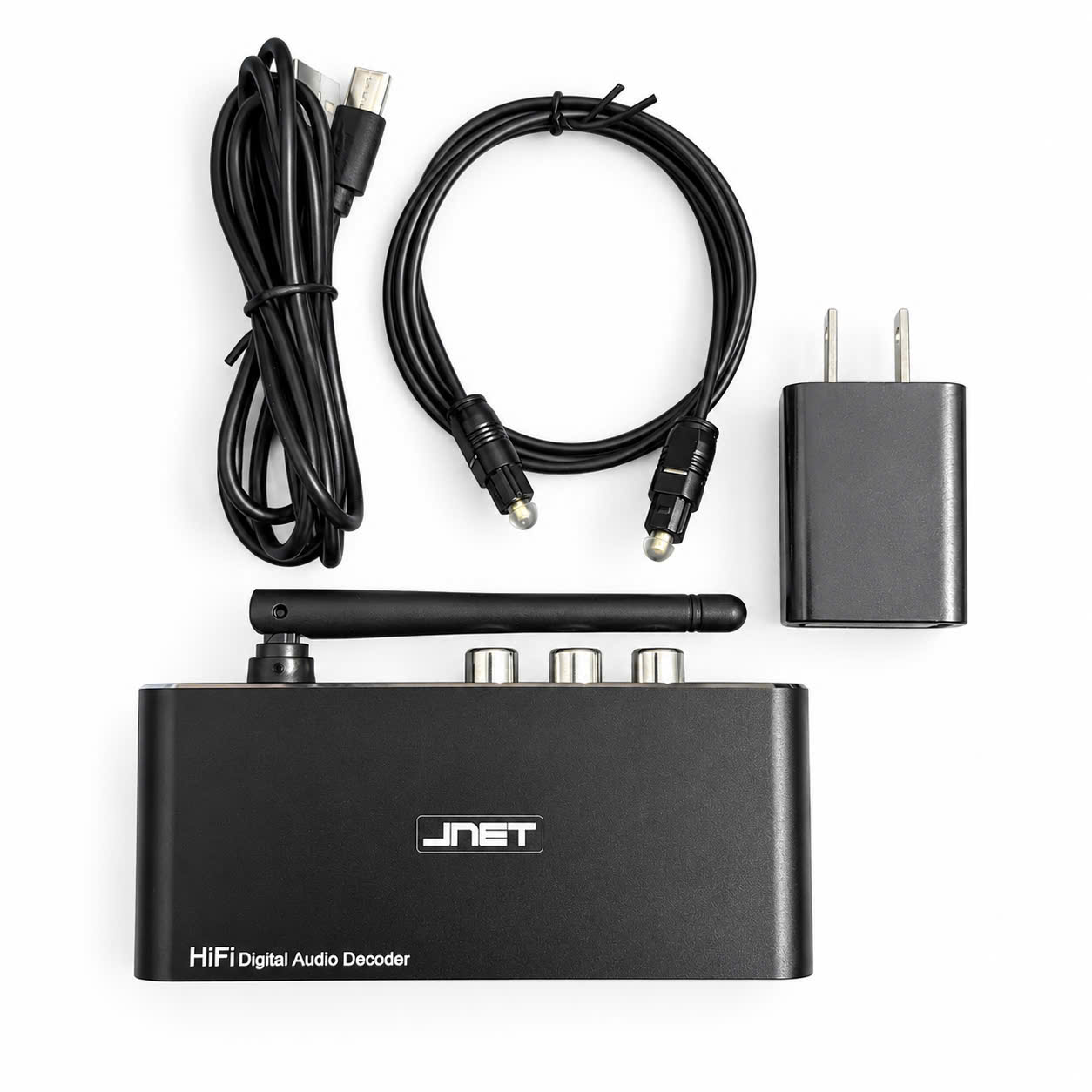 Đầu giải mã âm thanh JNET JN06 – Kết nối âm thanh linh hoạt, tích hợp thu và phát Bluetooth 5.0