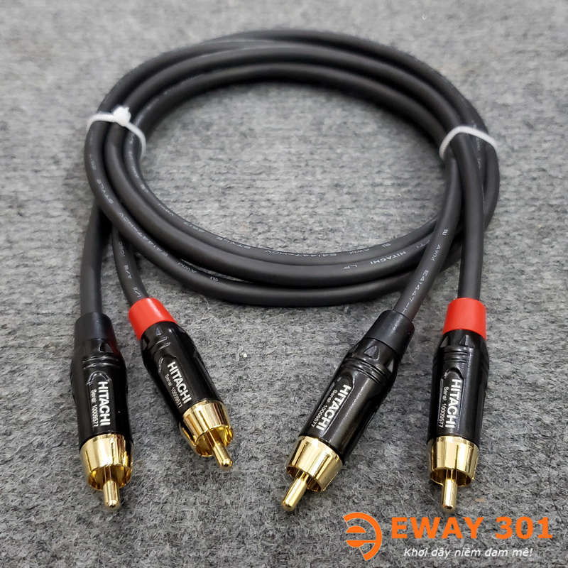 Bộ Dây AV Hitachi Bãi Nhật - Dài 1m