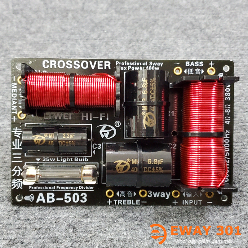 Mạch Phân Tần Loa 3 Đường Tiếng AB-503 Chất Lượng Cao