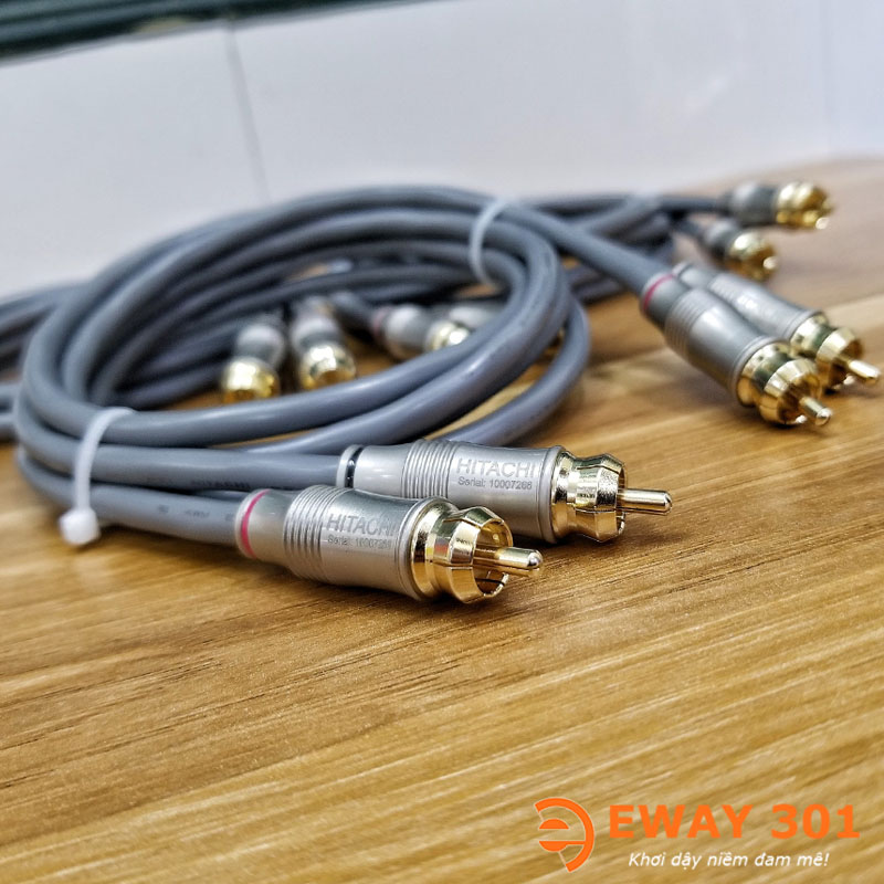 Bộ Dây AV Hitachi Hàng Bãi Nhật Nguyên Bản - Dài 1m