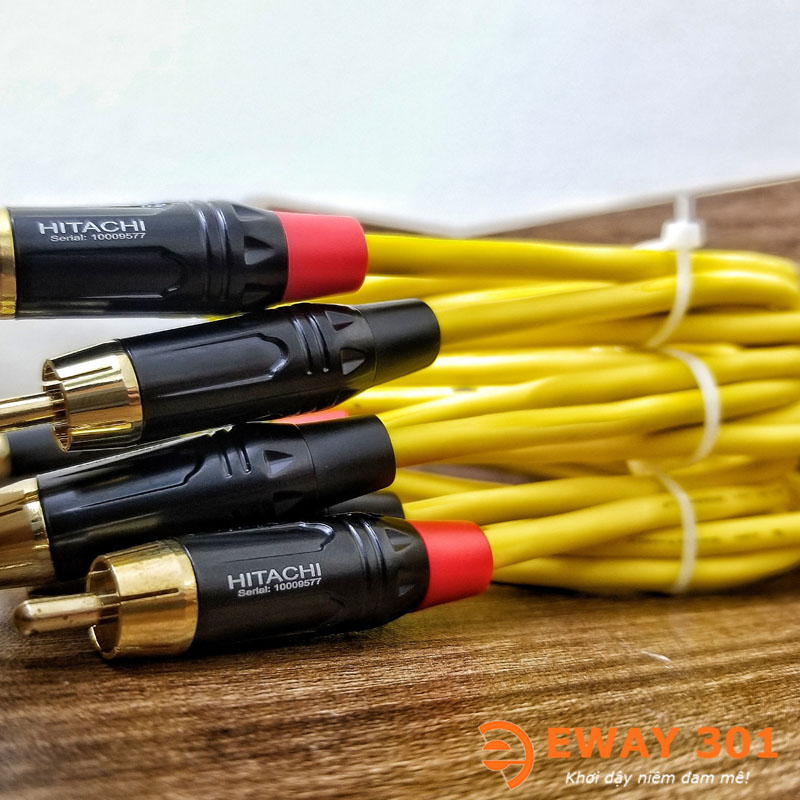 Bộ Dây Av Hitachi Hàng Bãi Nhật Xịn - Dài 1m