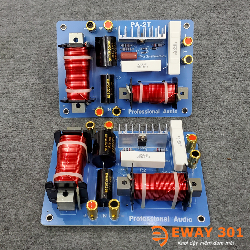 Bộ Mạch Phân Tần Loa 2 Đường Tiếng PA-2T Chính Hãng Chất Lượng Cao