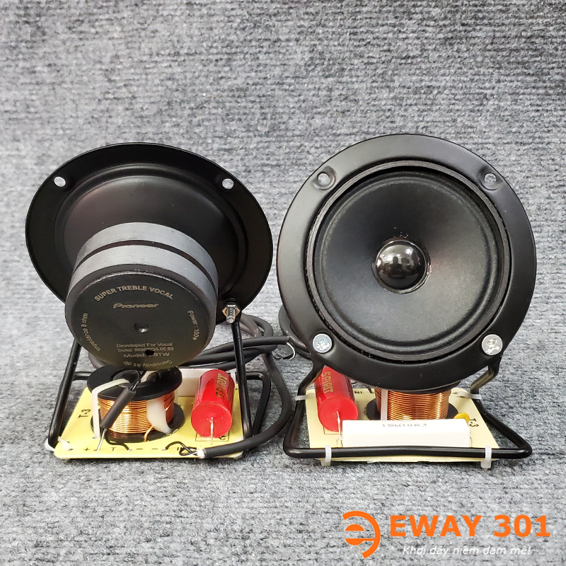 Cặp Loa Treble Màng Giấy Pioneer P9TW Tích Hợp Phân Tần