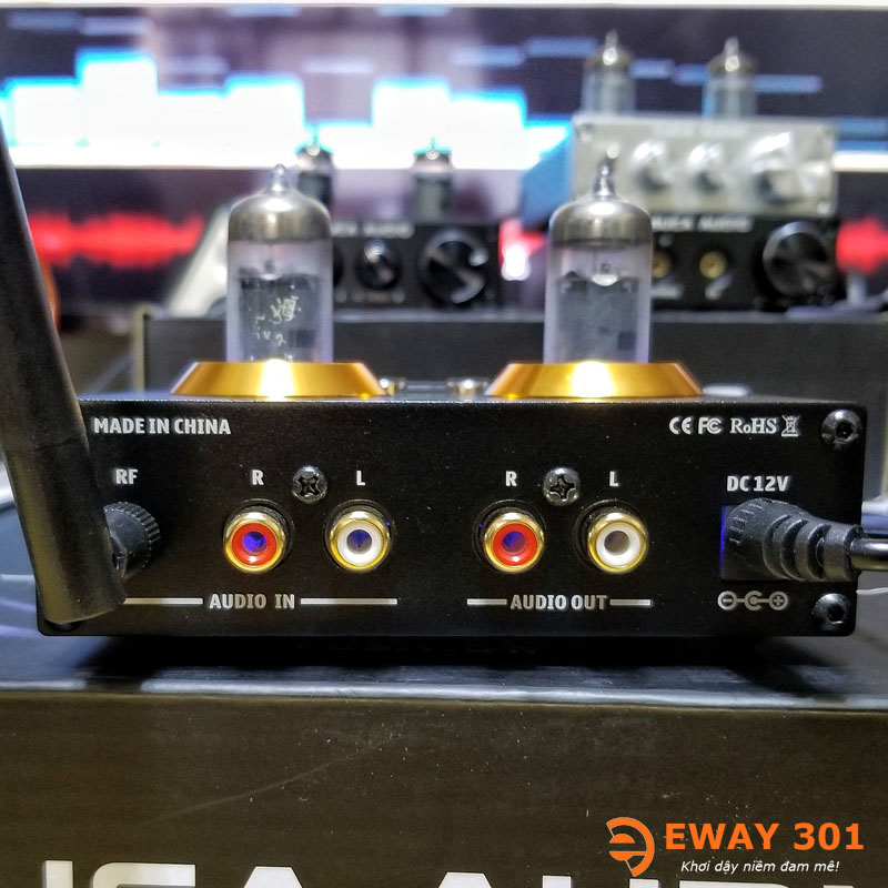 Pre Đèn Suca Audio Tube M1 / Đọc USB - Thẻ Nhớ - Bluetooth 5.0 - Điều Khiển Từ Xa