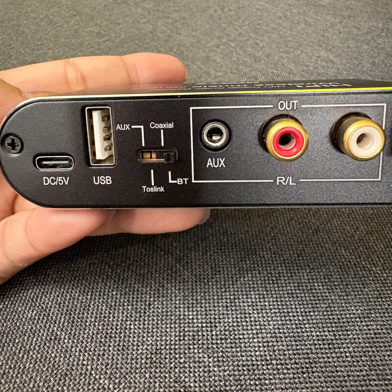 Đầu Giải Mã DAC ROGTZ R09.Eco, Có Bluetooth, Optical, Chỉnh Bass Treble