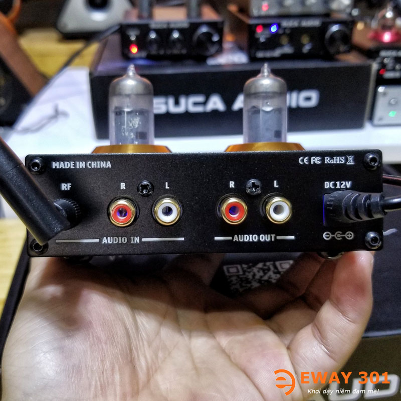 Pre Đèn Suca Audio Tube M1 / Đọc USB - Thẻ Nhớ - Bluetooth 5.0 - Điều Khiển Từ Xa