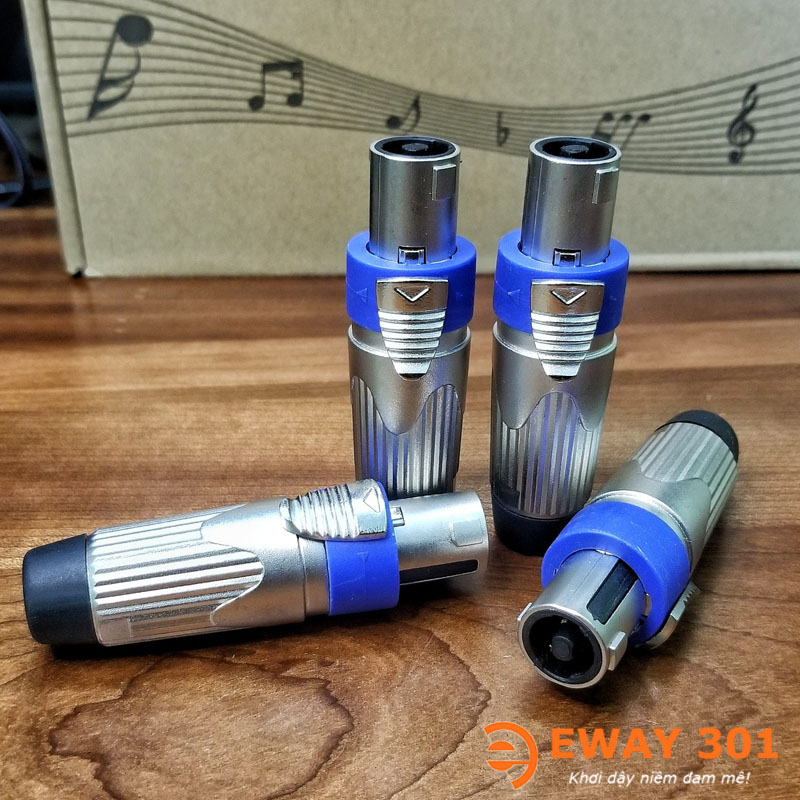 Giắc Loa Neutrik Kim Loại - Giắc Loa Speakon Neutri