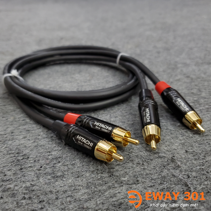 Bộ Dây AV Hitachi Bãi Nhật - Dài 1m