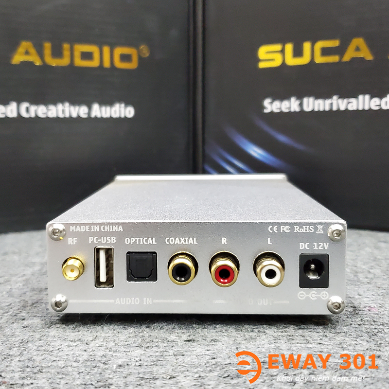 Đầu giải mã âm thanh Suca Audio DAC Q5 Pro Silvery