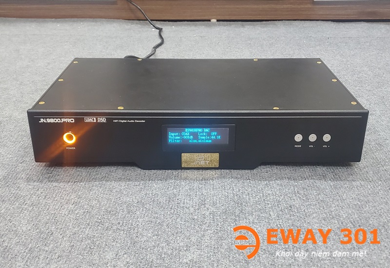 DAC JN9800Pro Giải Mã Chính Hãng Jnet Singapore Thế Hệ Mới Nhất Chip Kép ES9038Pro