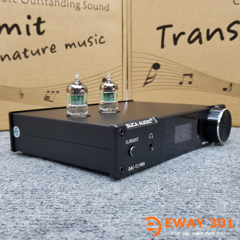 Đầu Giải Mã Âm Thanh Tích Hợp Pre Đèn Suca Audio DAC T1 Pro