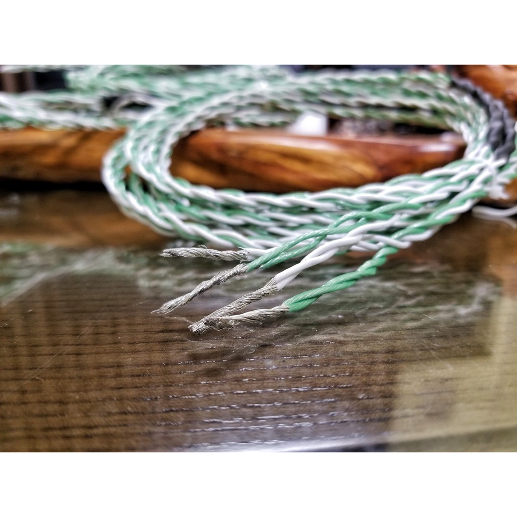 Bộ Dây Loa Quân Sự Đồng Mạ Bạc Tết 4 Lõi (Bộ 2.5m - 2 vế 5m)