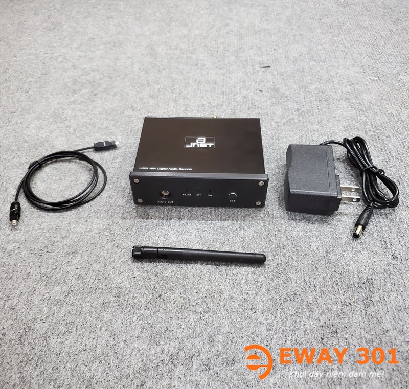 Đầu Giải Mã Âm Thanh Jnet Singapore JN609Pro Bluetooth 5.1 Đọc USB