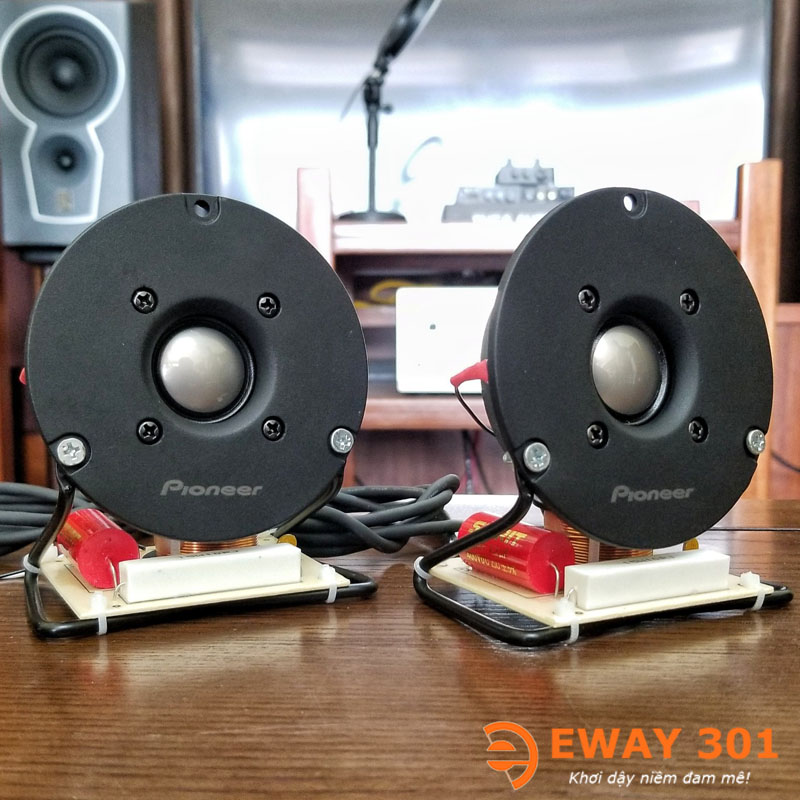 Cặp Loa Treble Pioneer P08S Hàng Bãi Nhật Tích Hợp Phân Tần