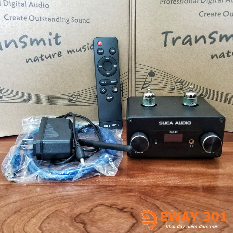 SUCA AUDIO DAC T1 Giải Mã Tích Hợp Pre Đèn
