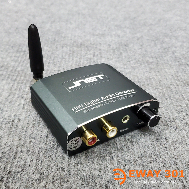 Bộ Giải Mã Âm Thanh JNET DAC JN609 - Bluetooth 5.0 DAC 192kHz