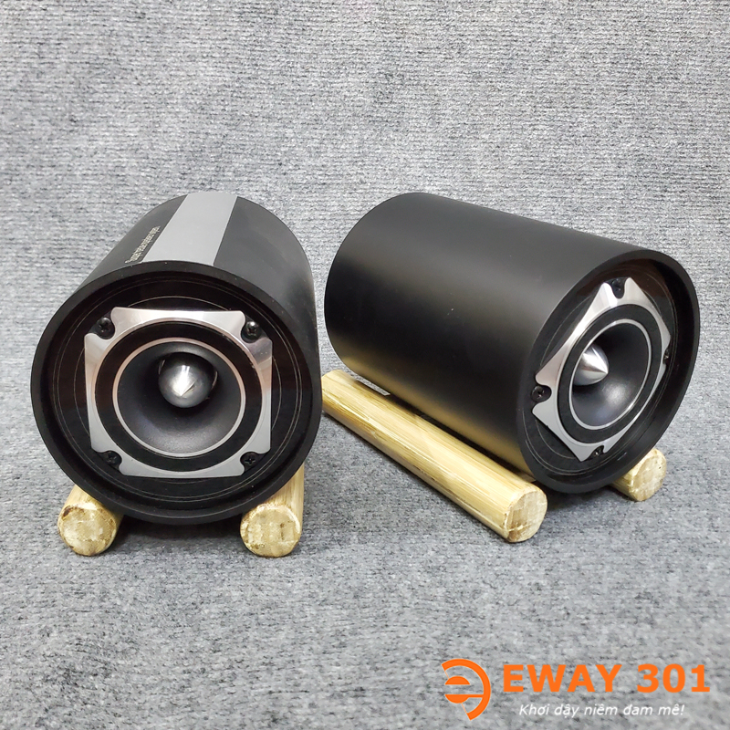 Cặp Loa Siêu Treble E500 Vỏ Đen - Loa Bổ Trợ Dải Treble Cho Dàn Âm Thanh