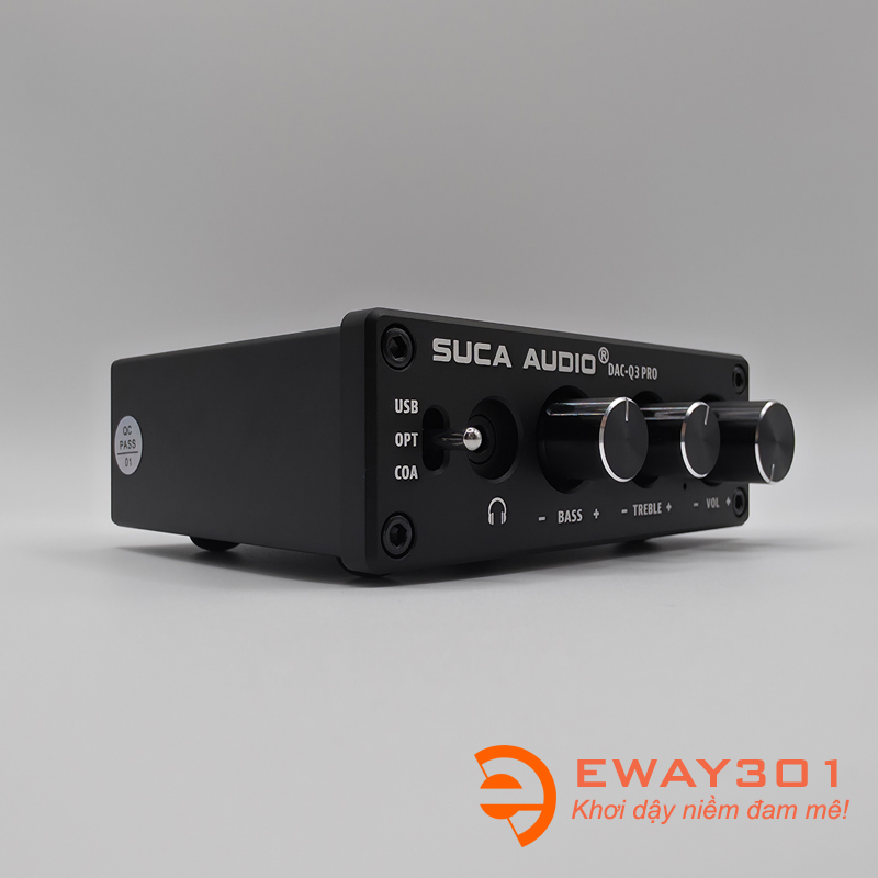 Bộ Giải Mã Âm Thanh SUCA AUDIO DAC Q3 Pro - DAC 24Bit/192kHz