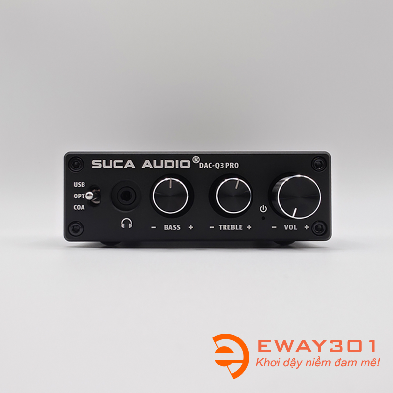 Bộ Giải Mã Âm Thanh SUCA AUDIO DAC Q3 Pro - DAC 24Bit/192kHz