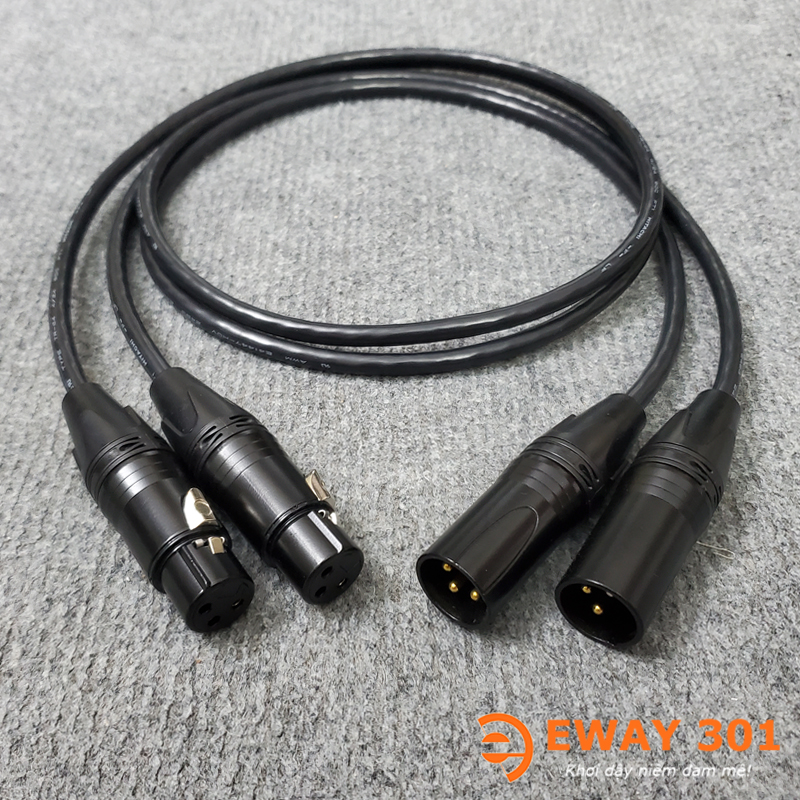 Bộ Dây Canon Đực Cái Hitachi - Dây Balanced Bãi Nhật