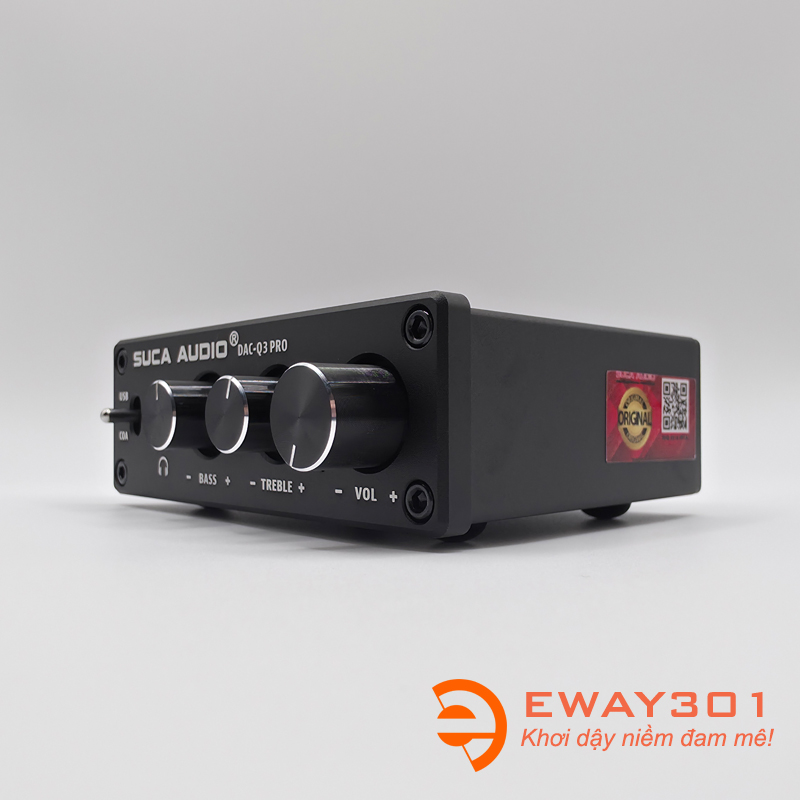 Bộ Giải Mã Âm Thanh SUCA AUDIO DAC Q3 Pro - DAC 24Bit/192kHz