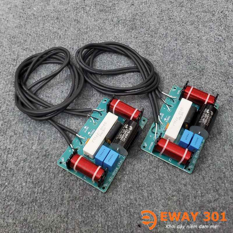 Bộ Mạch Phân Tần Loa 3 Đường Tiếng JNET Có Sẵn Dây Chờ