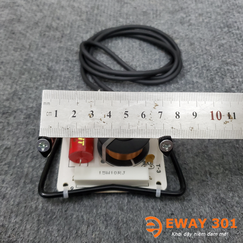 Bộ Mạch Phân Tần Bảo Vệ Loa Treble T3 Kèm Chân Sắt Lắp Loa