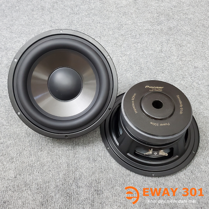 Cặp Loa Bass 20 P8820 mặt xám