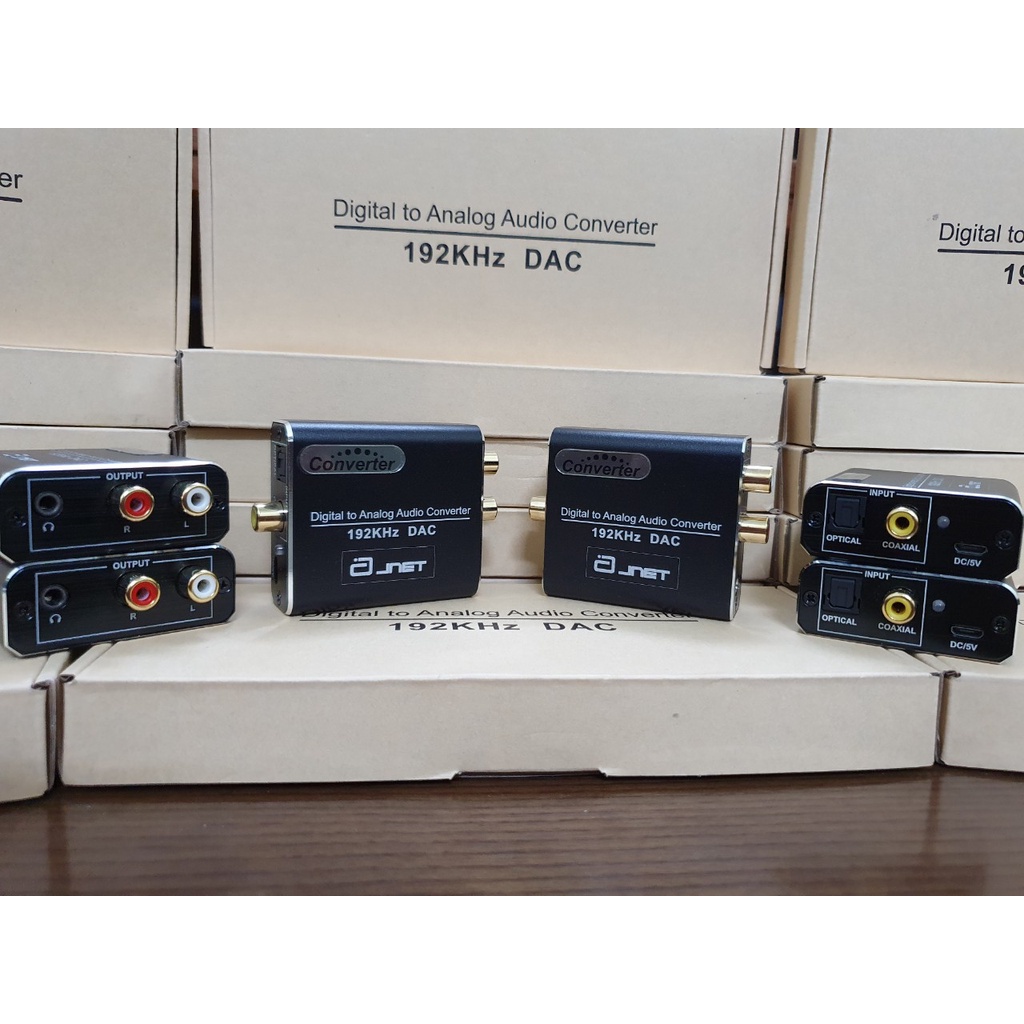 Bộ Giải Mã Âm Thanh Từ TiVi Xuống Amply 192Khz - DAC-JNET HS:202