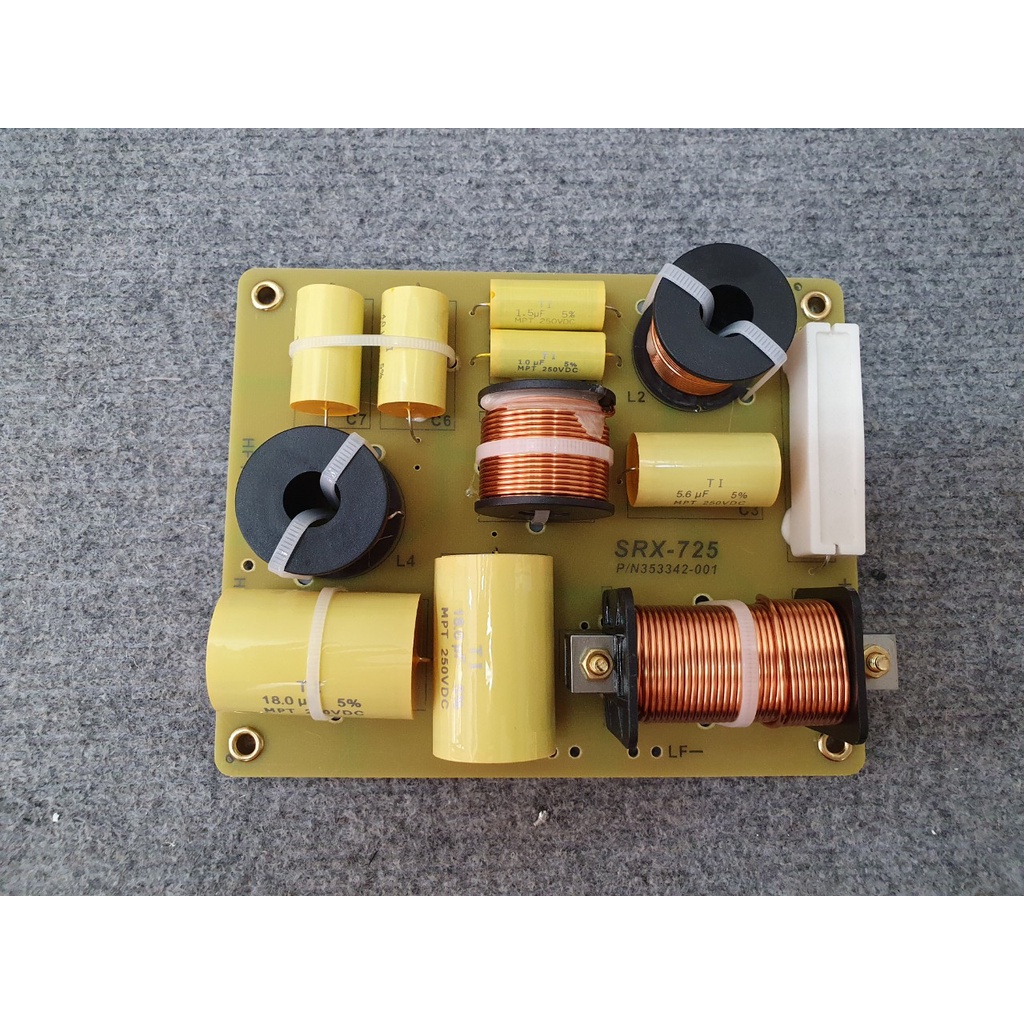 Bộ Mạch Phân Tần Full Đôi Cao Cấp SRX-725 Lắp Cho Dòng Loa (2Bass-1Treble)