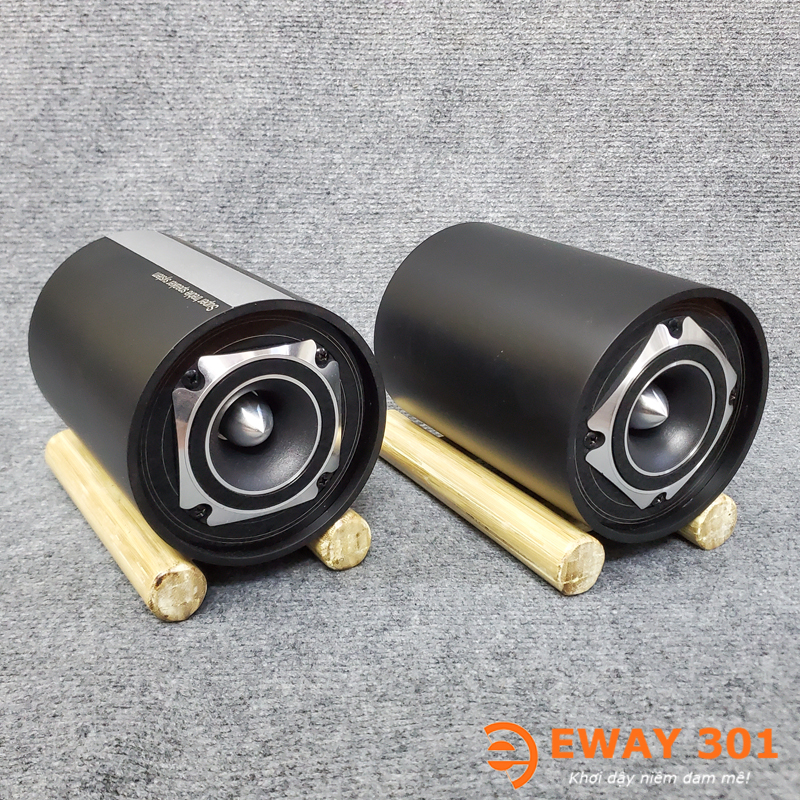 Cặp Loa Siêu Treble E500 Vỏ Đen - Loa Bổ Trợ Dải Treble Cho Dàn Âm Thanh
