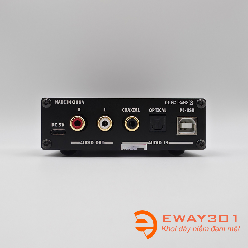 Bộ Giải Mã Âm Thanh SUCA AUDIO DAC Q3 Pro - DAC 24Bit/192kHz