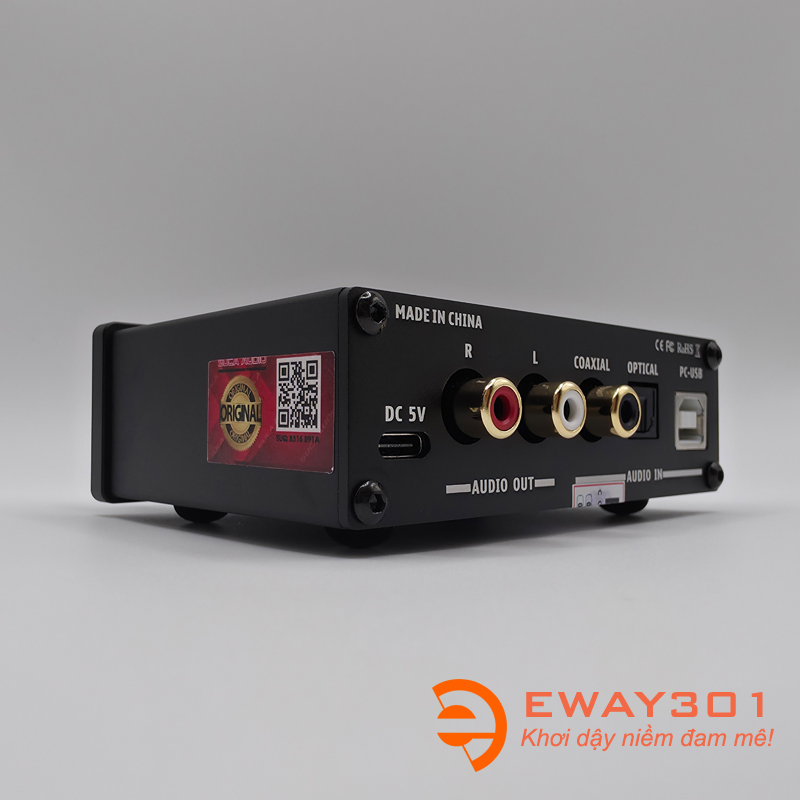 Bộ Giải Mã Âm Thanh SUCA AUDIO DAC Q3 Pro - DAC 24Bit/192kHz