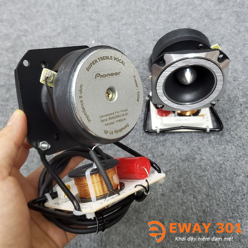 Cặp Loa Treble Pioneer P8804 Tích Hợp Phân Tần Treble T3