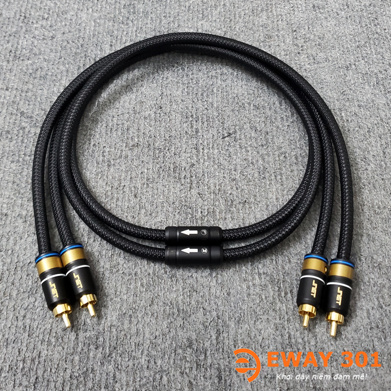 Bộ Dây AV (RCA) JNET Chống Nhiễu 1 Chiều - Dài 1m