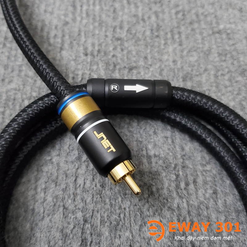 Bộ Dây AV (RCA) JNET Chống Nhiễu 1 Chiều - Dài 1m