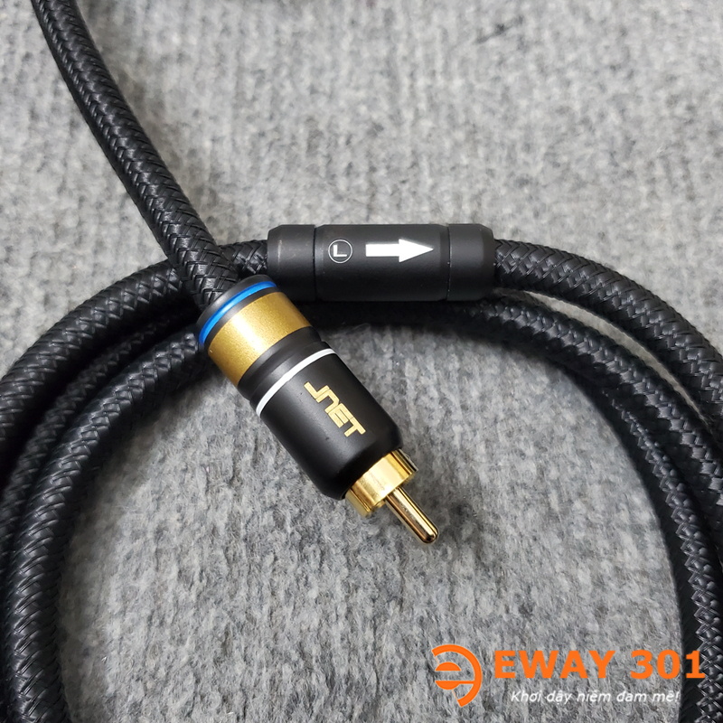 Bộ Dây AV (RCA) JNET Chống Nhiễu 1 Chiều - Dài 1m