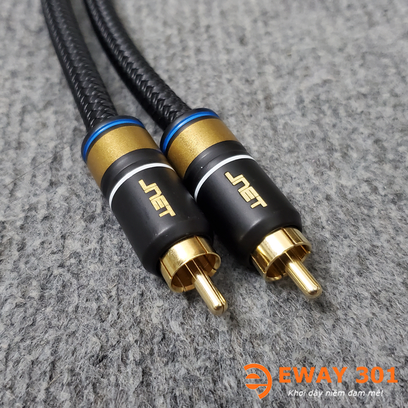 Bộ Dây AV (RCA) JNET Chống Nhiễu 1 Chiều - Dài 1m
