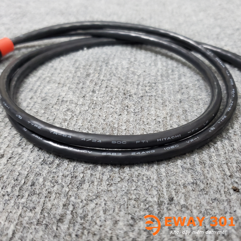 Dây Tín Hiệu 2 AV/RCA ra 2 AV/RCA Hitachi Hàng Bãi Nhật Xịn