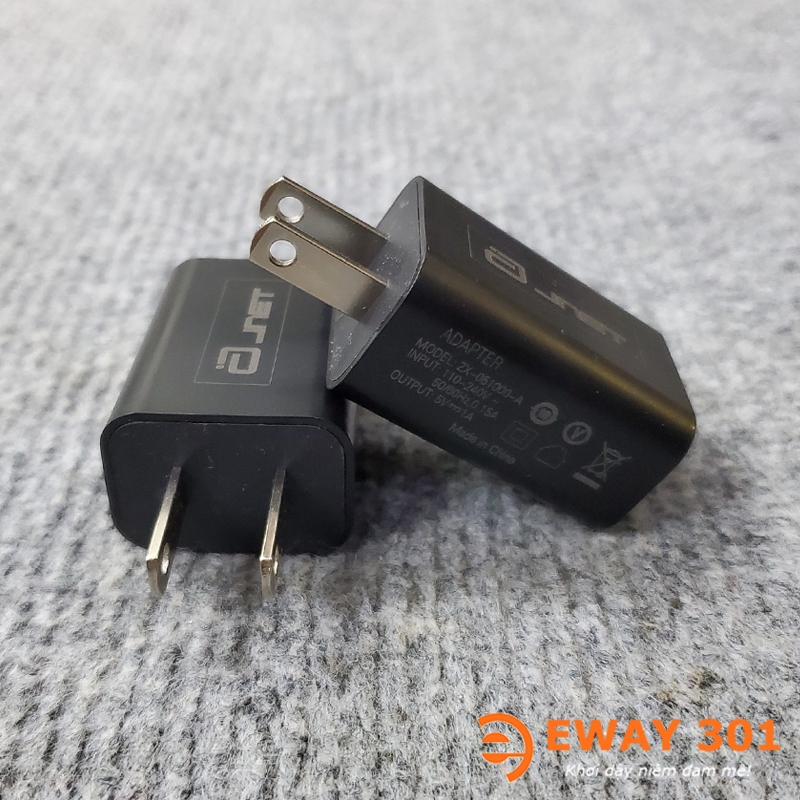 Củ Nguồn ADAPTER 5V 1A Chính Hãng JNET Chất Lượng Cao - Cấp Nguồn Ổn Định Chính Xác