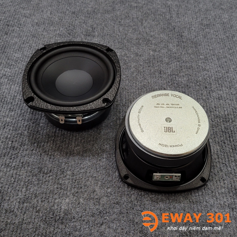 Củ Loa MID BASS TB010R 8Ohm 120W - Loa MID BASS Màng Lõm