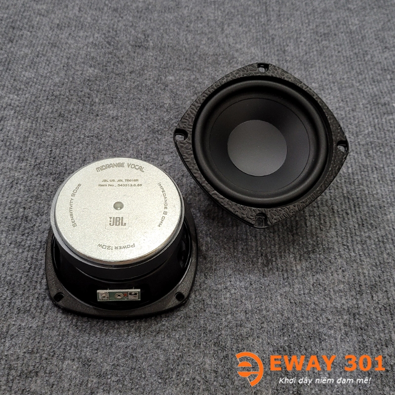 Củ Loa MID BASS TB010R 8Ohm 120W - Loa MID BASS Màng Lõm