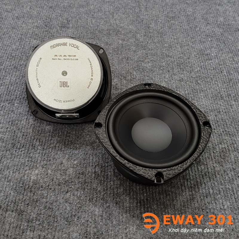 Củ Loa MID BASS TB010R 8Ohm 120W - Loa MID BASS Màng Lõm