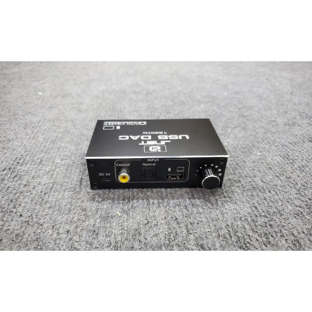 DAC Giải Mã 24bit 192khz Chính Hãng Jnet DA500U - Có Điều Khiển Chỉnh Được Cả Bass